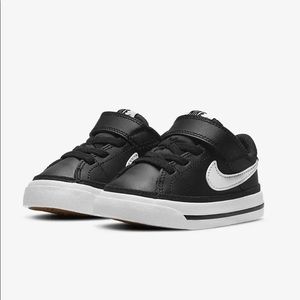 Nike Baby Sneakers Court Legacy TDV Black size 7C